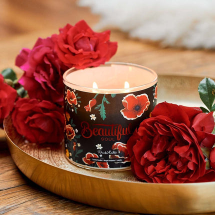 Frida Kahlo Scented Candle – Artistic Glass Design