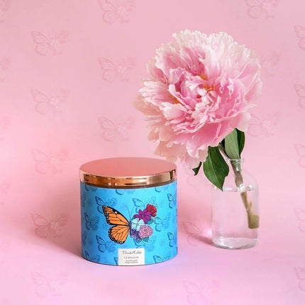 Frida Kahlo Scented Candle – Artistic Glass Design