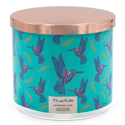 Frida Kahlo Scented Candle in Artistic Glass
