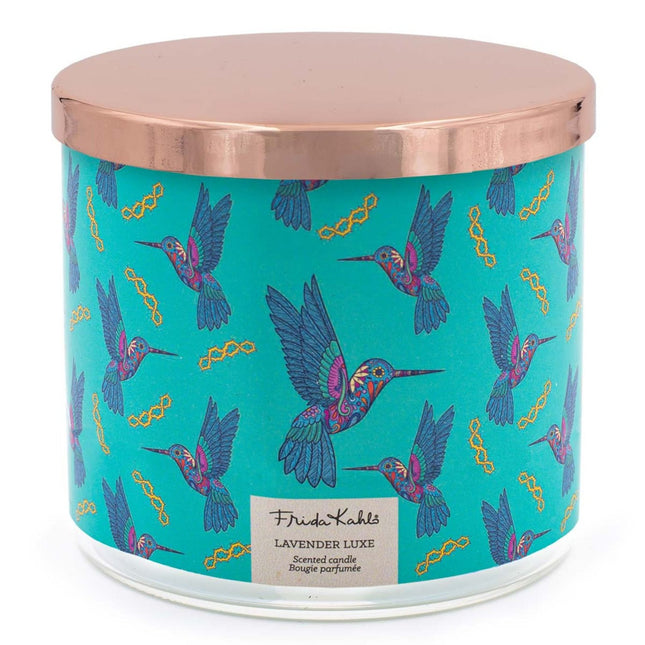 Frida Kahlo Scented Candle in Artistic Glass