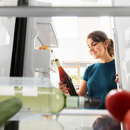 Fridge Bottle Organiser Set – Stackable, Transparent Holder