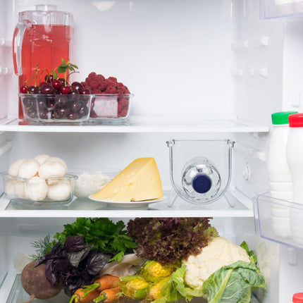 Fridge Bottle Organiser Set – Stackable, Transparent Holder