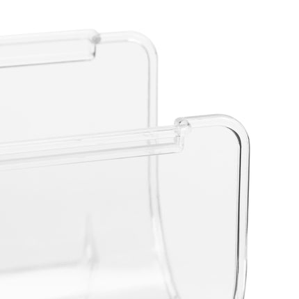 Fridge Bottle Organizer Set – Transparent, Stackable, Space-Saving