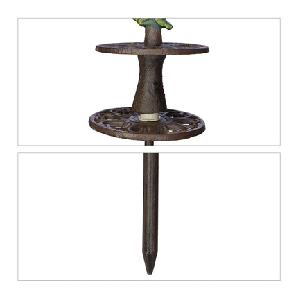 Frog for controlling garden hose