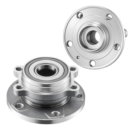 Front Wheel Bearing Hub Assembly Set, 2-Pack for Audi Q3 VW Beetle