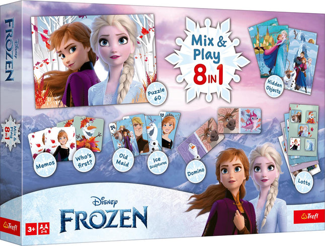 Frozen 8-in-1 Board Game Mix and Play Set