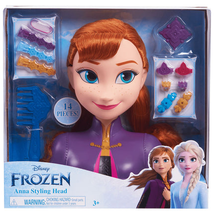 Frozen Styling Head With Accessories Anna
