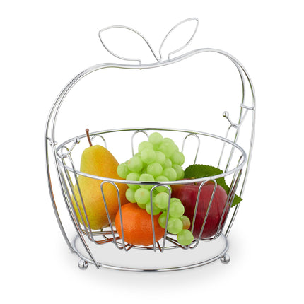 Fruit bowl "Apple" made of metal
