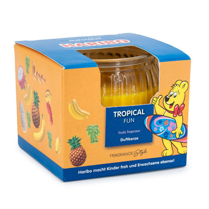 Fruity Scented Candle in Glass Jar – Gift Box