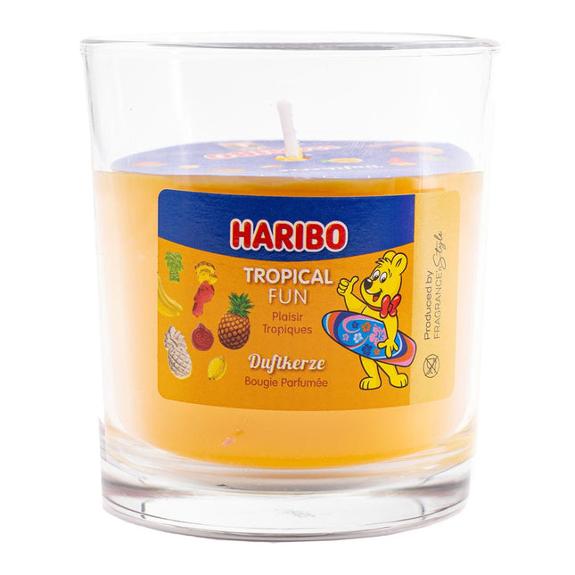 Fruity Scented Candle in Glass Jar – Sweet Aroma