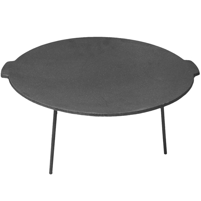 Frying pan 45 cm including legs.