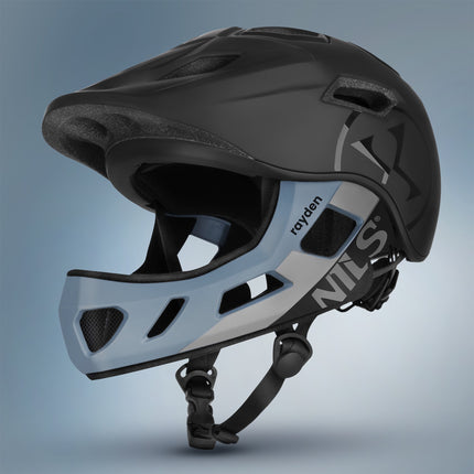 Full-Face Helmet with Removable Chin Guard, S (52-56 cm)