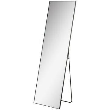 Full-Length Mirror, 161.5 cm, Silver, Wall or Free-Standing