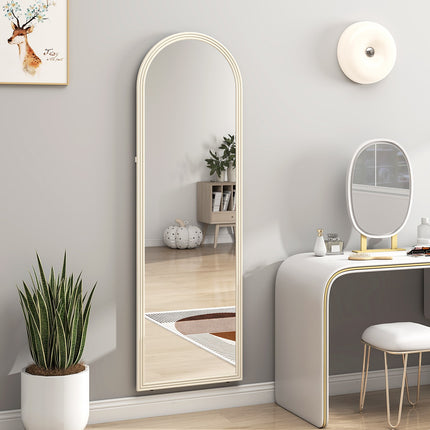 Full-Length Mirror, 50x160 cm, Freestanding, Wall-Mount