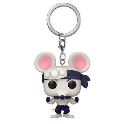 Funko Pop! Keychain: Demon Slayer - Muscle Mouse, 10 Cm