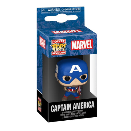 Funko Pop! Keychain: Marvel - Captain America