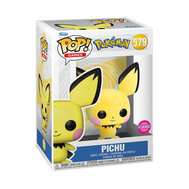 Funko Pop! Vinyl Figure: Pokemon - Pichu (Flocked)