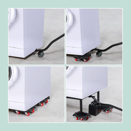 Furniture Lifter & Mover Set with 360° Rollers