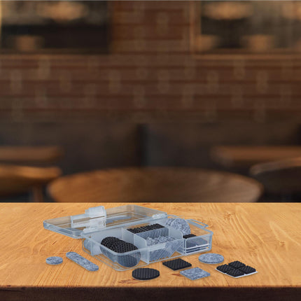 Furniture gliders made of felt and EVA 136-pack