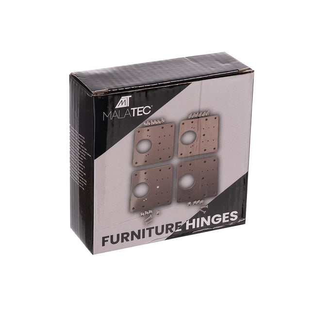 Furniture hinge - set of 4 pcs. Malatec 23032