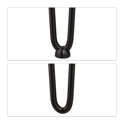 Furniture leg hairpin set of 4