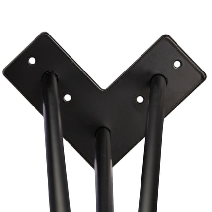 Furniture leg hairpin set of 4
