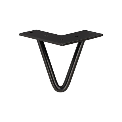 Furniture leg hairpin set of 4