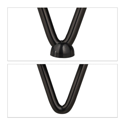 Furniture leg hairpin set of 4