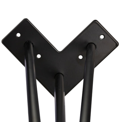 Furniture leg hairpin set of 4