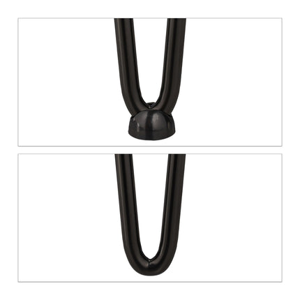 Furniture leg hairpin set of 4
