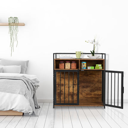 Furniture-style dog cage