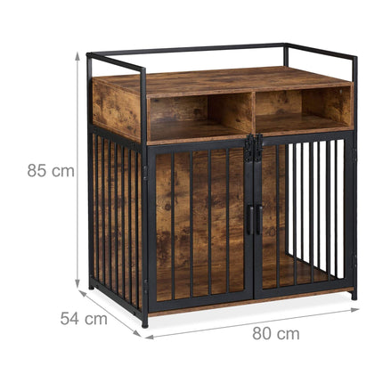 Furniture-style dog cage