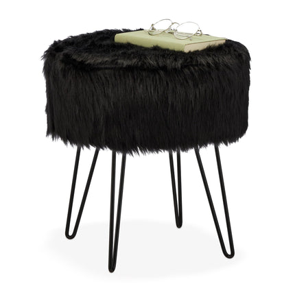 Fur pallet black