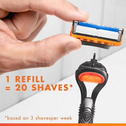 Fusion5 Razor Blades, 12-Pack, Men's Close Shave