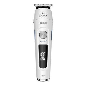 GA.MA Sport 8-in-1 Wet and Dry Groomer with 20 Accessories, Silver/White