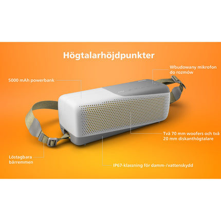 GO Wireless Speaker - TAS7807 White