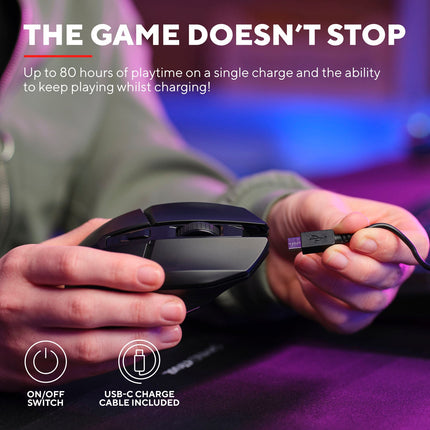 GXT 110 Felox Illuminated Wireless Gaming mouse Black