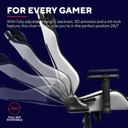 GXT 714W Ruya Gaming Chair White