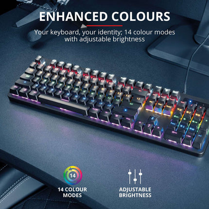 GXT 863 Mazz Mechanical keyboard Nordic