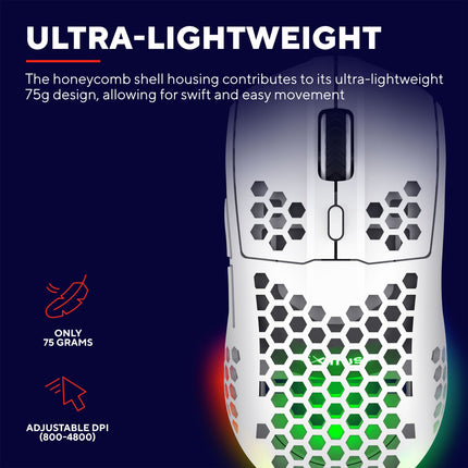 GXT 929W Helox Wireless Lightweight Gaming Mouse White