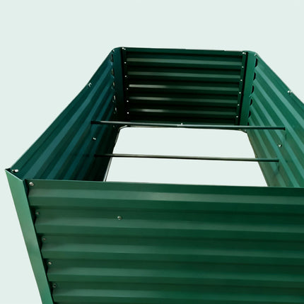 Galvanised Iron Raised Garden Bed – Square Planter Box