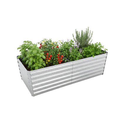 Galvanised Metal Raised Garden Bed – Pest Resistant