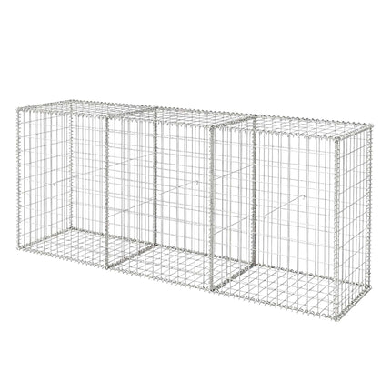 Galvanised Steel Gabion Basket, 100 x 200 x 50 cm