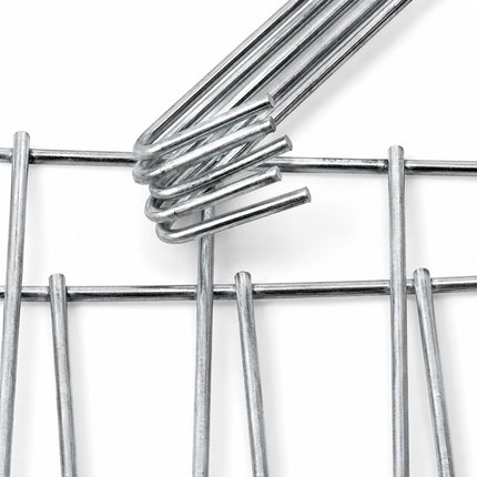 Galvanised Steel Gabion Basket, 100x30x30 cm