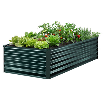 Galvanized Raised Garden Bed 2030x1020x460mm, Alu-Zinc