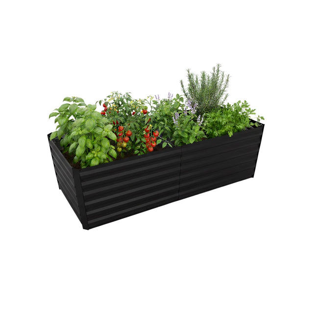 Galvanized Raised Garden Bed 57x180x90cm