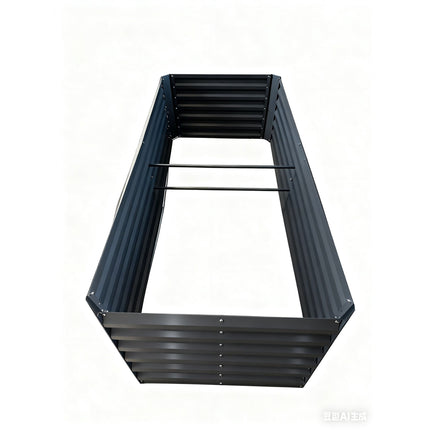 Galvanized Raised Garden Bed, 57x180x90 cm
