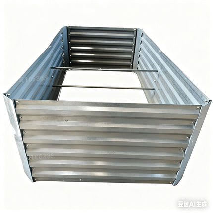 Galvanized Raised Garden Bed 57x180x90 cm