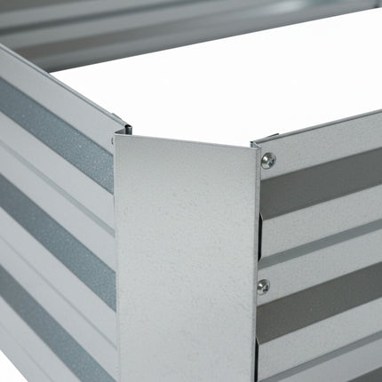 Galvanized Raised Garden Bed 57x180x90 cm