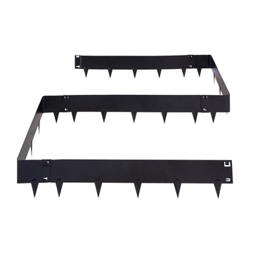 Galvanized Steel Landscape Edging, 6-Pack, 40 x 8.15 in
